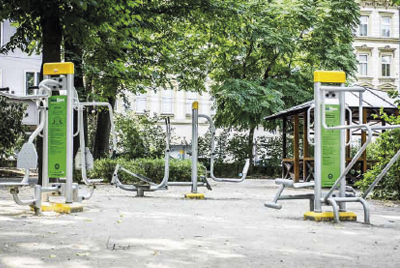 Aufstellung Ungezwungen - Wien, 7. Bezirk, Josef-Strauss Park